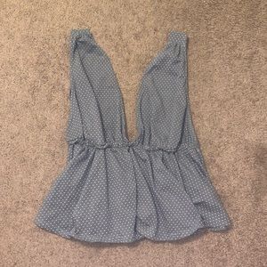 cute polka dot top